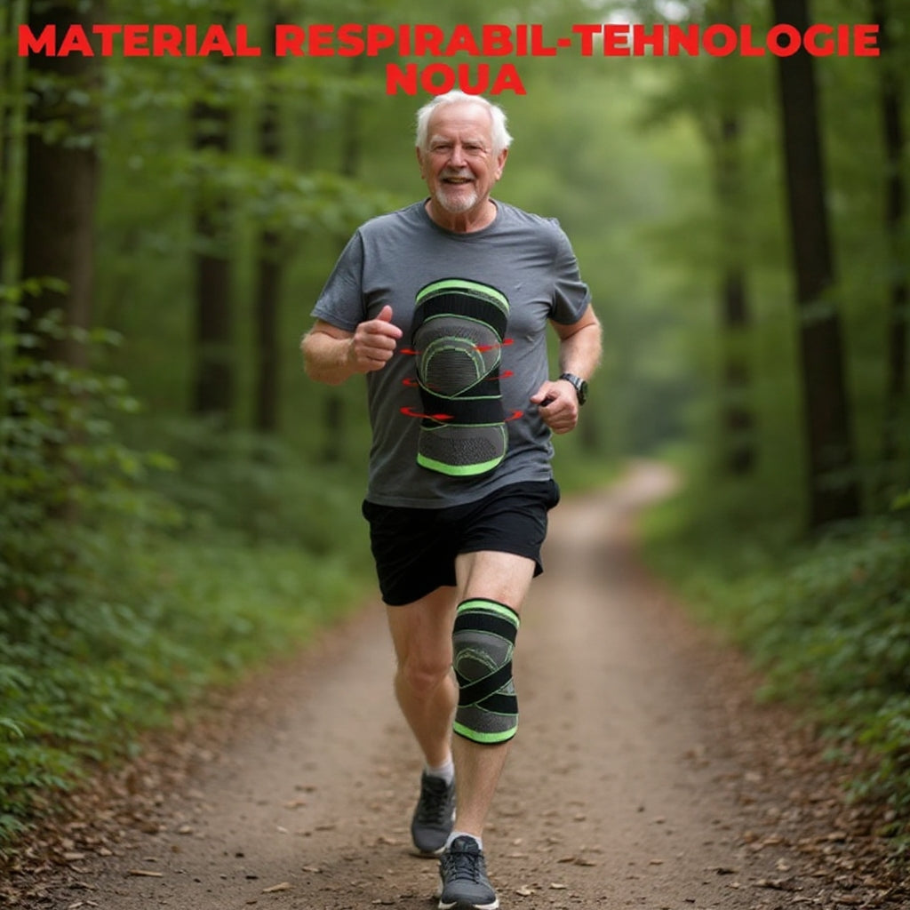 Genunchiera elastica – protecție, confort și recuperare eficientă