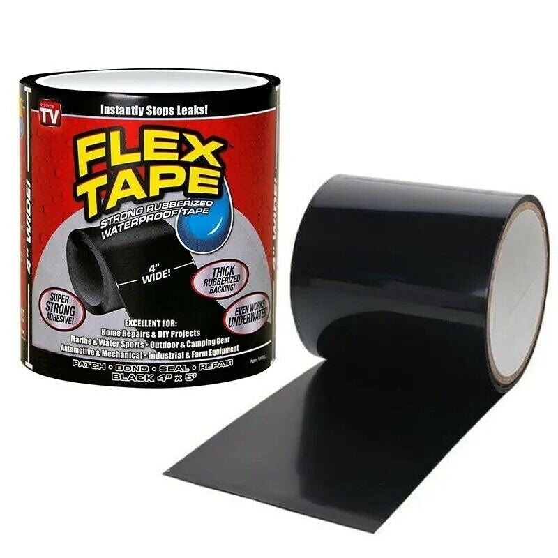 Banda Adezivă Reparatoare Flex Tape, Super Impermeabilă, 150x30cm