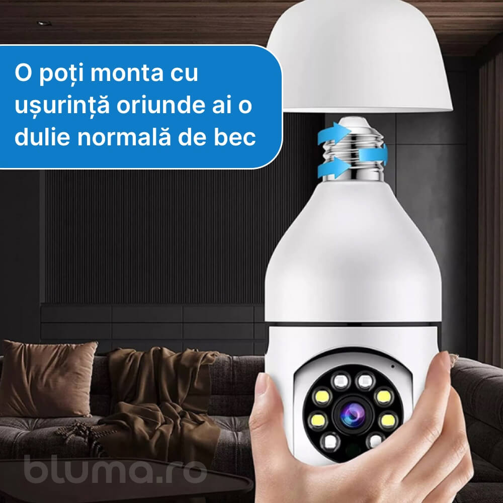 Instalare rapidă, direct în dulie