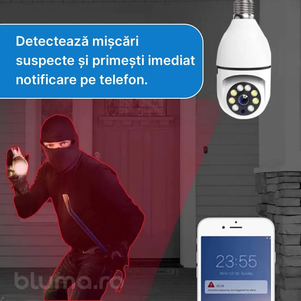 Alerte instant la fiecare mișcare