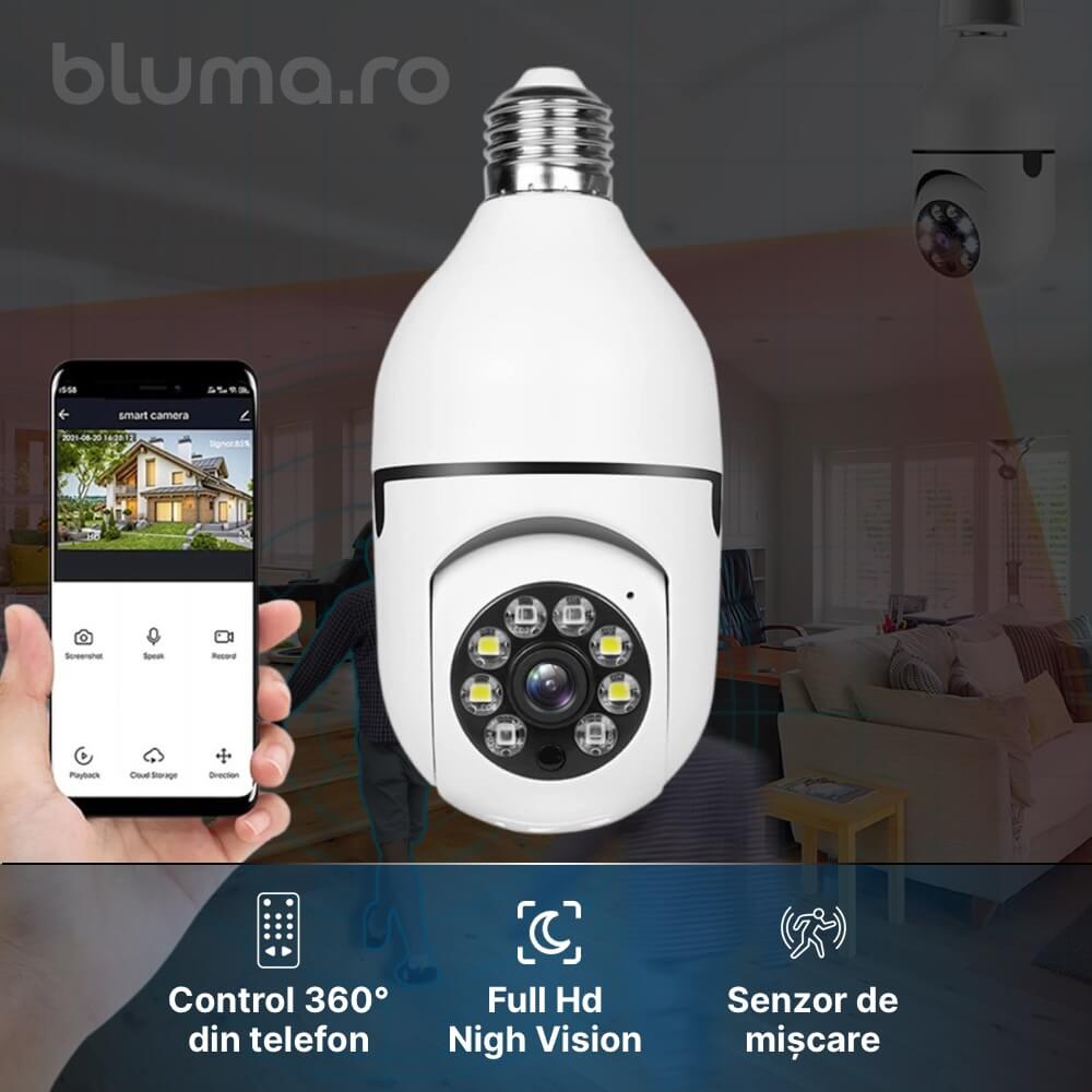 Camera de Supraveghere Tip Bec Full HD Wi-Fi
