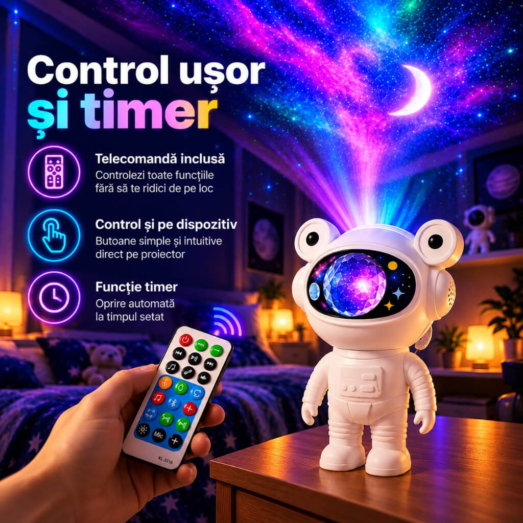 Control ușor și timer