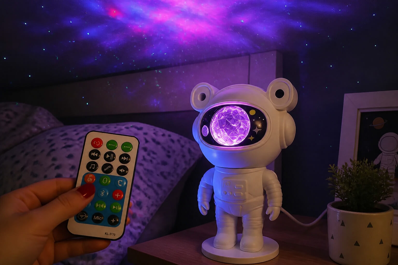 Lampa proiector Astronaut