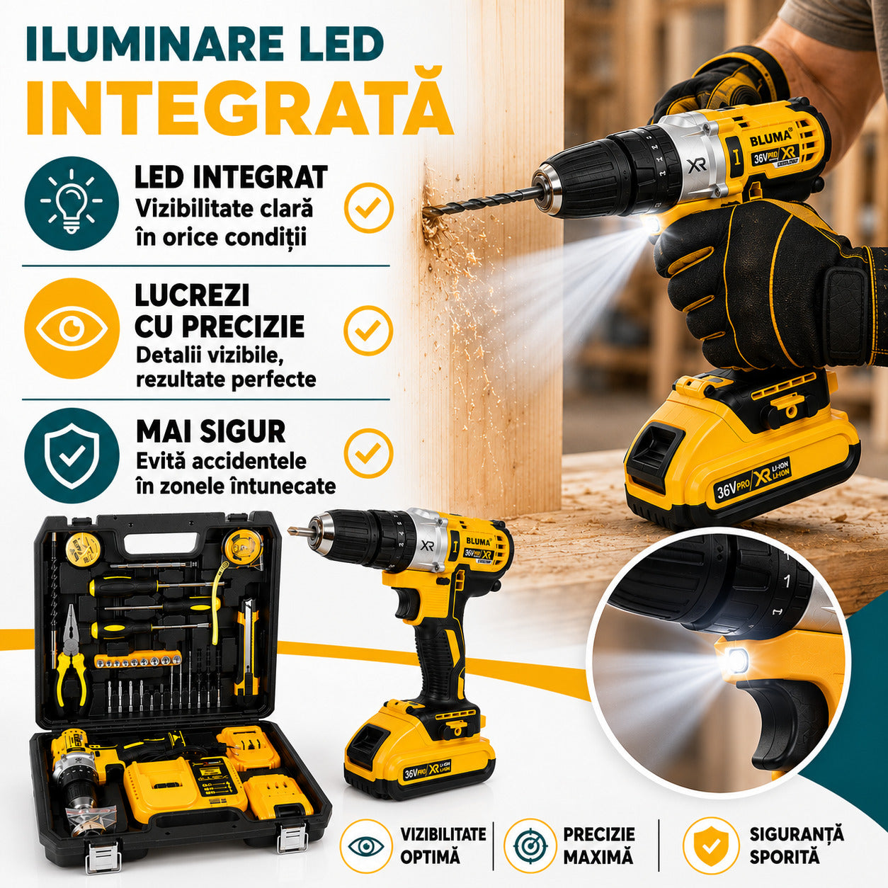 Iluminare LED Integrată
