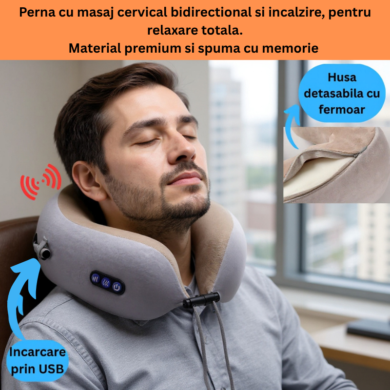 Masaj bidirecțional pentru relaxare totală