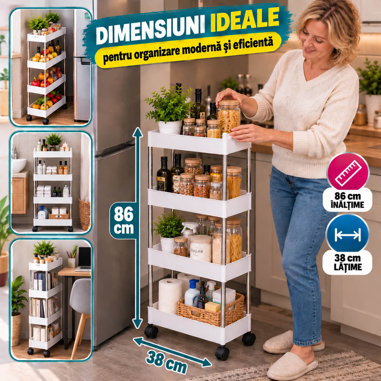 Dimensiuni ideale pentru organizare moderna si eficienta