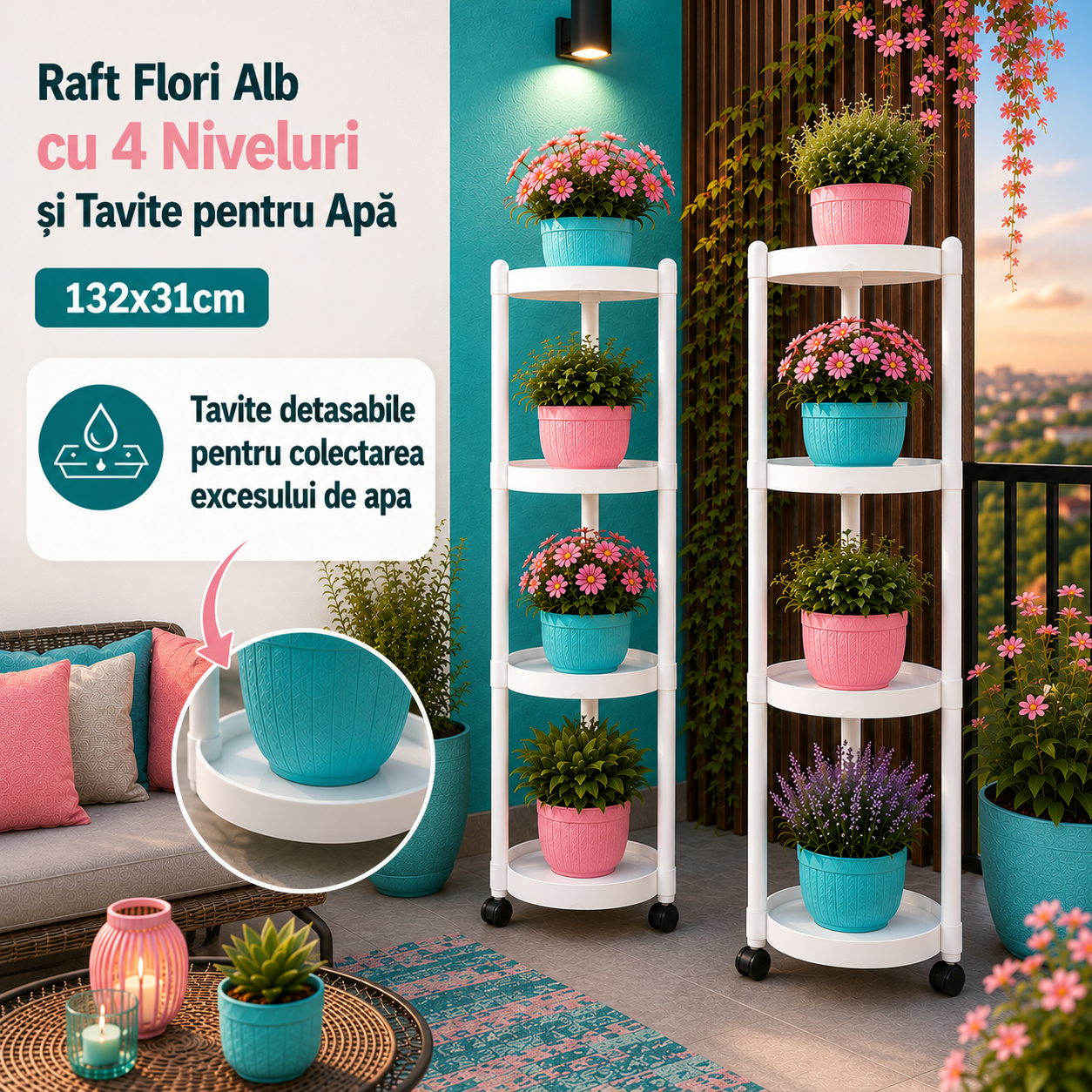 Tavite pentru apă integrate