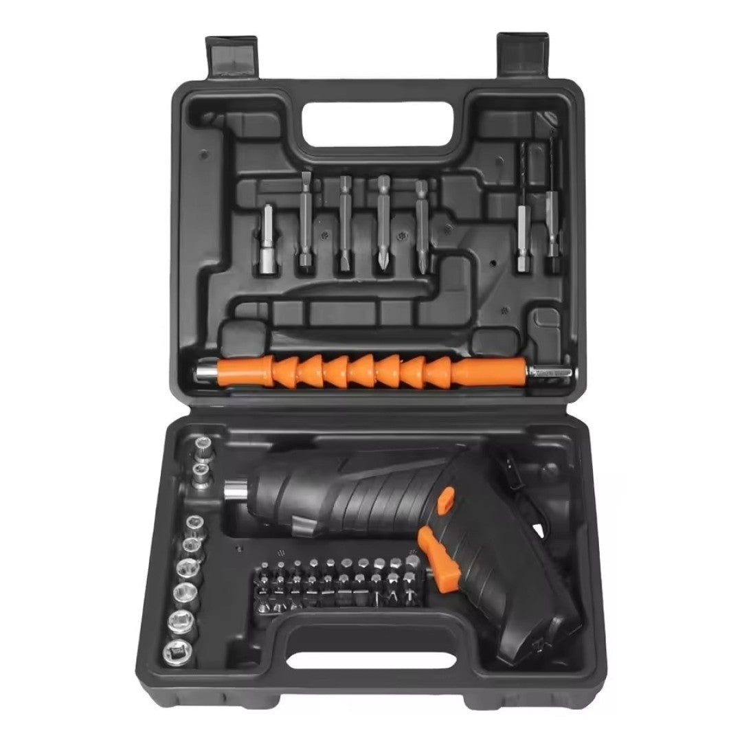 Șurubelniță Electrică Fără Fir cu Set Complet de Accesorii